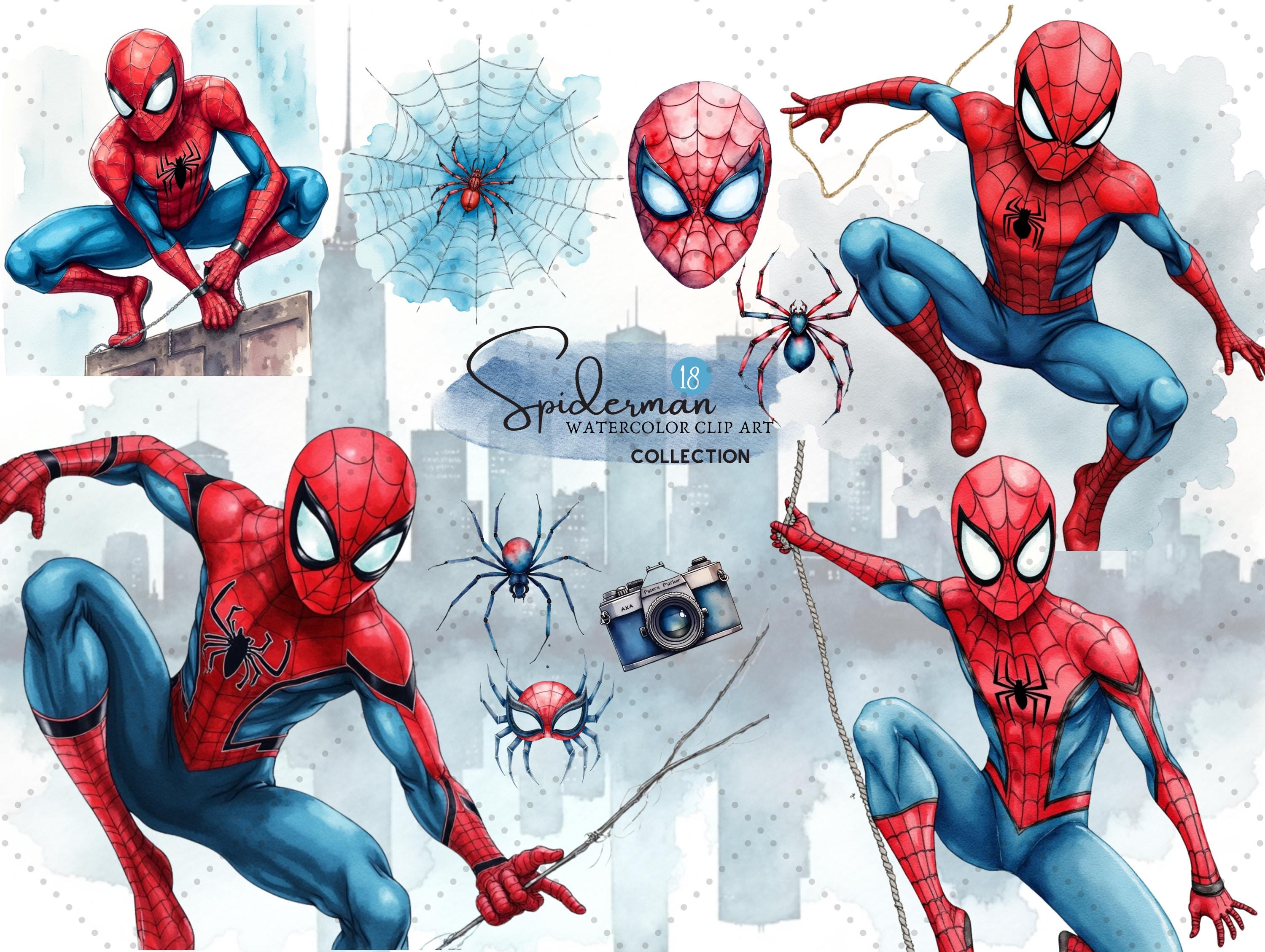 Spiderman mask blue España