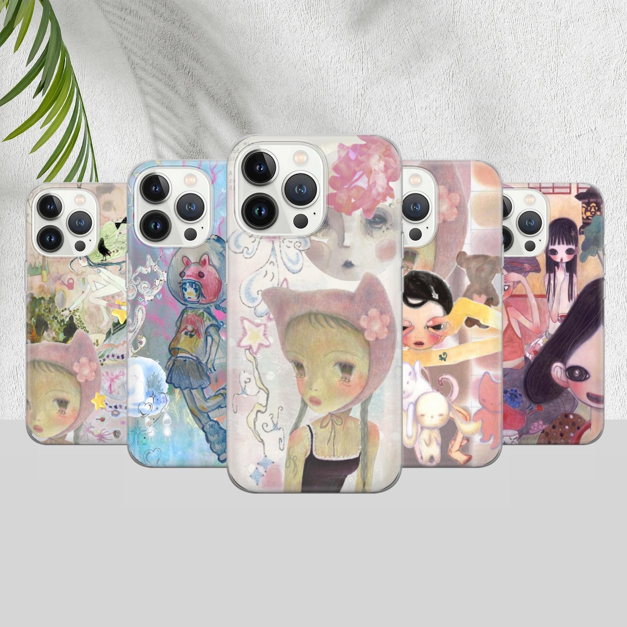 Aya Takano Phone Case, Aesthetic Cover iPhone 16 15 14 13 12 11 Pro max, Plus, X, Samsung Galaxy S24 S23 S22 S20 Ultra, Pixel 9 8