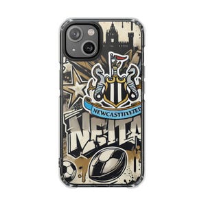 Newcastle United Football Club MagSafe Handyhülle, Fußballfan Geschenk Bild 5