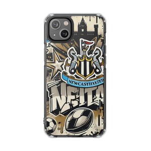 Newcastle United Football Club MagSafe Handyhülle, Fußballfan Geschenk Bild 7