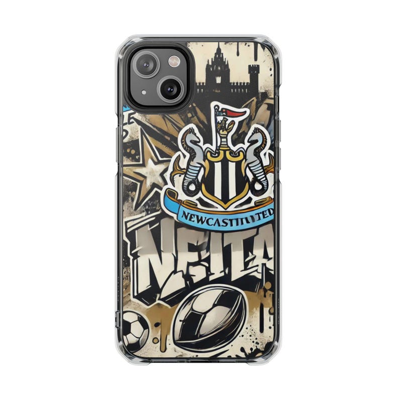 Newcastle United Football Club MagSafe Handyhülle, Fußballfan Geschenk Bild 7