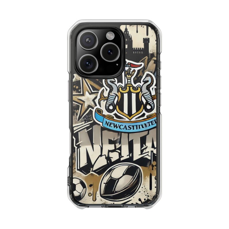 Newcastle United Football Club MagSafe Handyhülle, Fußballfan Geschenk Bild 9