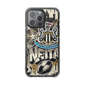 Newcastle United Football Club MagSafe Handyhülle, Fußballfan Geschenk Bild 4