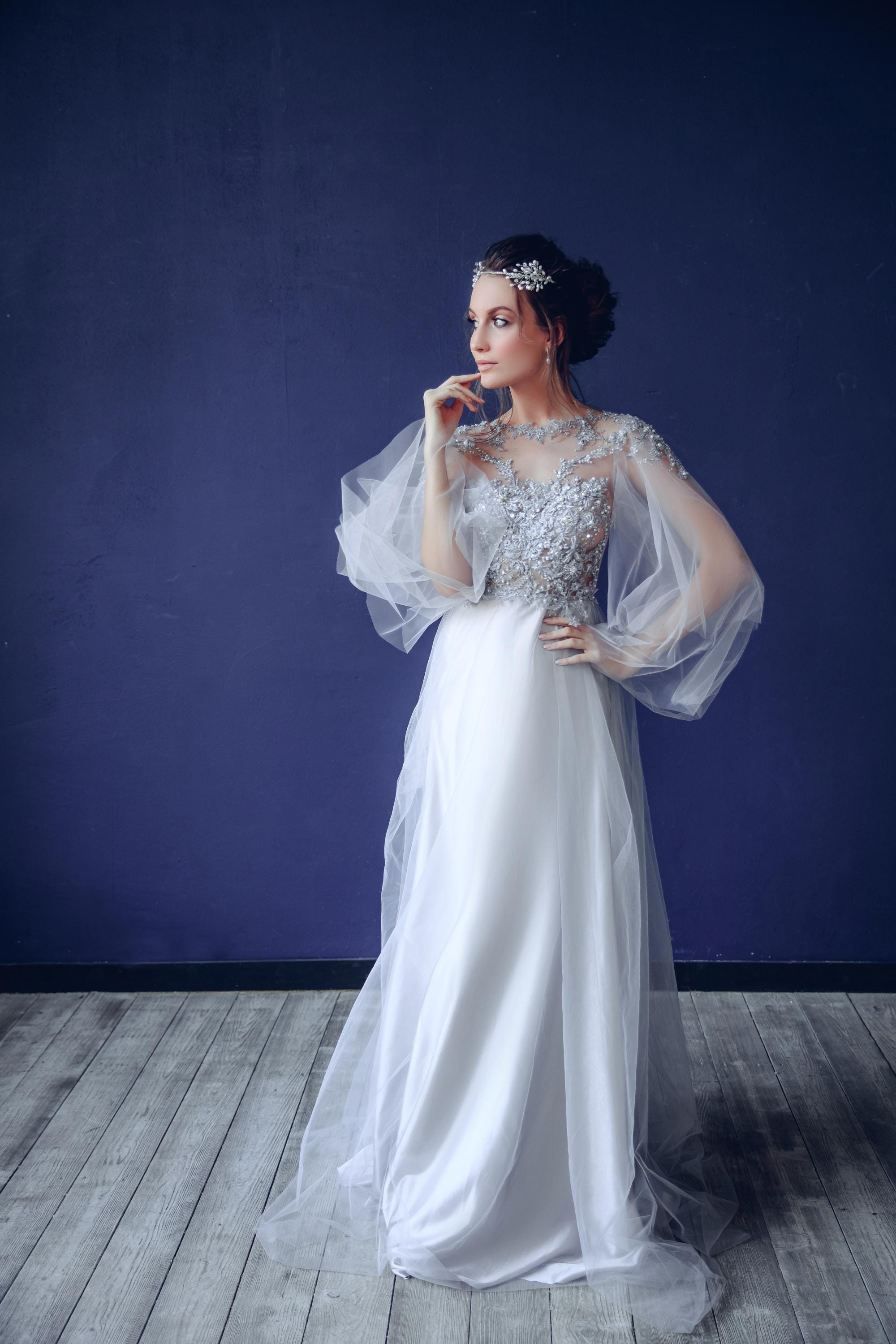 rachel allan 70002 beaded tulle scoop neck sheath dress Chic Off-the-shoulder Elegant Ball Gown Beaded Princess Dress Tulle Ev –  SELINADRESS main image 0