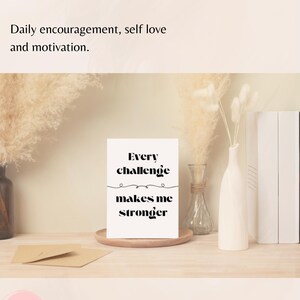 Positive Affirmation, Selbstliebe, Motivationskarten, Tägliche Ermutigungskarten, Unterstützen Sie Ihr geschäftiges Leben und geben Sie sich selbst die Liebe, die Sie brauchen
