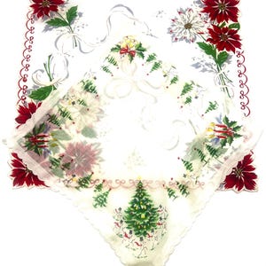 Vintage Childrens Hankies Lot of Three Two Novelty Prints One Embroidered H80