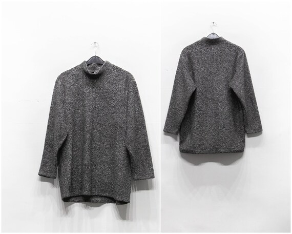 80s Grey Plush Fleece Sweater Made in West Germany Men Size 80s Grey Plush Fleece Sweater Made in West Germany Men Size