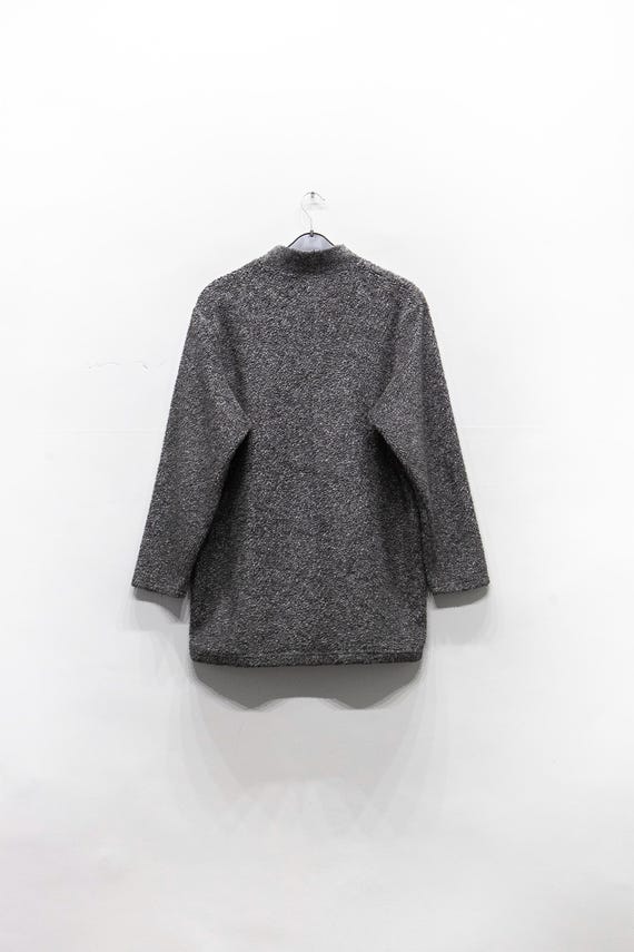 80s Grey Plush Fleece Sweater Made in West Germany Men Size 80s Grey Plush Fleece Sweater Made in West Germany Men Size