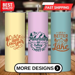 Custom Camping Tumbler Gift, Outdoors Camping Cup, Camping Trip Tumbler Personalized Camp Cup, Women Outdoor Adventure Gift, Gift For Him