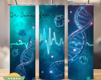 Personalized Doctor Tumbler, Graduation Gift, PhD Gift