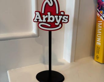Classic Arby's Sign - Miniature Version of Vintage 10-gallon Hat