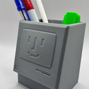 Retro Macintosh-dator pennhållare | Klassisk design | Mac-dator | Nostalgisk