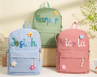 Custom Kids Backpack,Custom Toddler School Bag,Back to School Kit, Personalized Back to School Gift,Kids Backpack,Gifts for Girls Boys