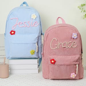 Sac à dos personnalisé pour enfant - Sac à dos préscolaire, Sac d'école personnalisé pour tout-petit, Adorables cadeaux d'anniversaire pour enfants, Rentrée scolaire, Cadeaux pour filles et garçons