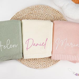 Personalized Baby Blanket, Gift for Baby, Baby Shower Gift, Custom Baby Name Blanket, Custom Baby Name Blanket,Baby Shower Gift,Newborn Baby