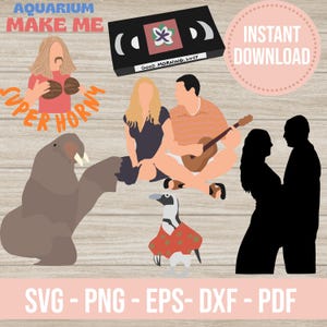 Bundle 50 first dates svg png Aquarium make me cricut silhoeutte