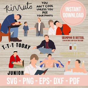 Bundle Billy madison svg png You pee your pants cricut cut silhouette