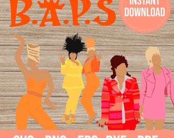 Bundle Baps movie svg png Nisi cricut silhouette