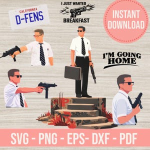 Bundle Falling down svg png William Foster clipart print