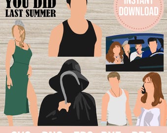 Bundle Know What You Did Last Summer svg png cricut
