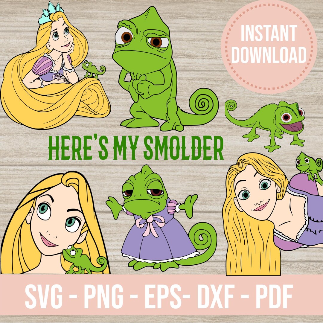 Bundle Pascal Svg Png Pascal Tangled Cricut Clipart - Etsy