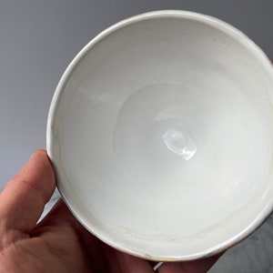 Petit bol marbré goutte à goutte coloré slip verser peinture poterie fluide art céramique récipient en porcelaine image 9