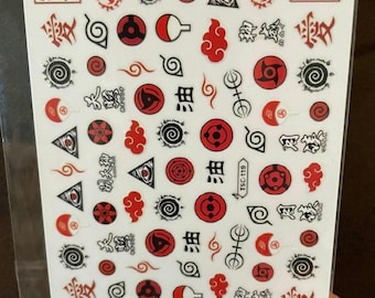Anime nail stickers