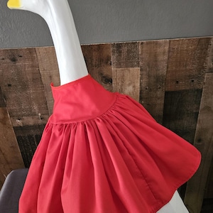 Porch goose full underskirt RED