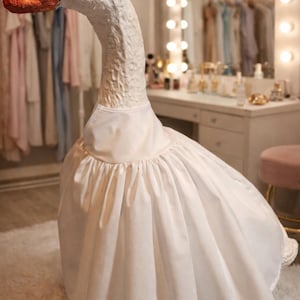 Porch goose full underskirt  WHITE