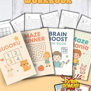 Ultimate Kids Puzzle Book | Learning Activities for Smart Little Minds