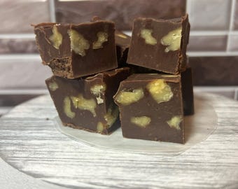 Chocolate Fudge With or Without Nuts