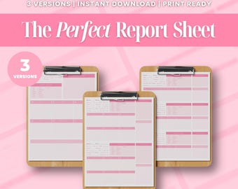 Nursing Report Sheets Nurse Brain Sheet | Printable Digital Download | SBAR Handoff Template Med-Surg, ICU, Telemetry | (Petal Pink)