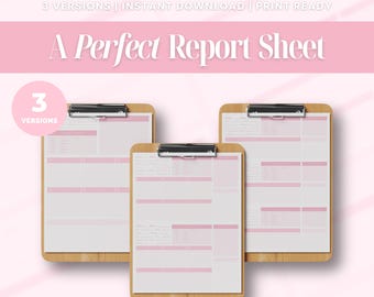 Nursing Report Sheets Nurse Brain Sheet | Printable Digital Download | SBAR Handoff Template Med-Surg, ICU, Telemetry | (Cherry Milk)