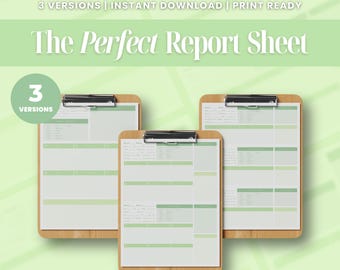 Nursing Report Sheets Nurse Brain Sheet | Printable Digital Download | SBAR Handoff Template Med-Surg, ICU, Telemetry | (Lucky Clover)