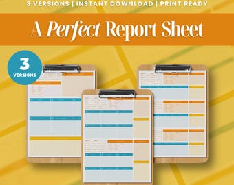 Nursing Report Sheet Nurse Brain Sheet | Printable Digital Download | SBAR Handoff Template Med-Surg, ICU, Telemetry | (Tropical Dusk)