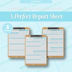 Nursing Report Sheets Nurse Brain Sheet | Printable Digital Download | SBAR Handoff Template Med-Surg, ICU, Telemetry | (Skywash)