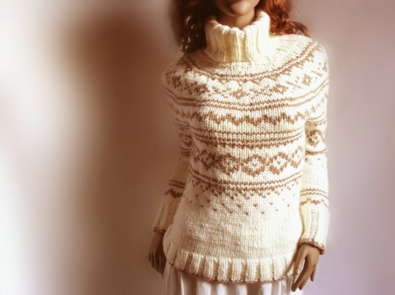 Turtleneck ski sweater 2025