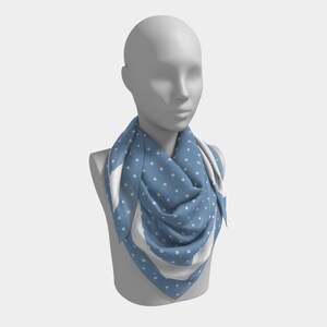 Ciao Bella Satin Charmeuse Square Scarf image 4