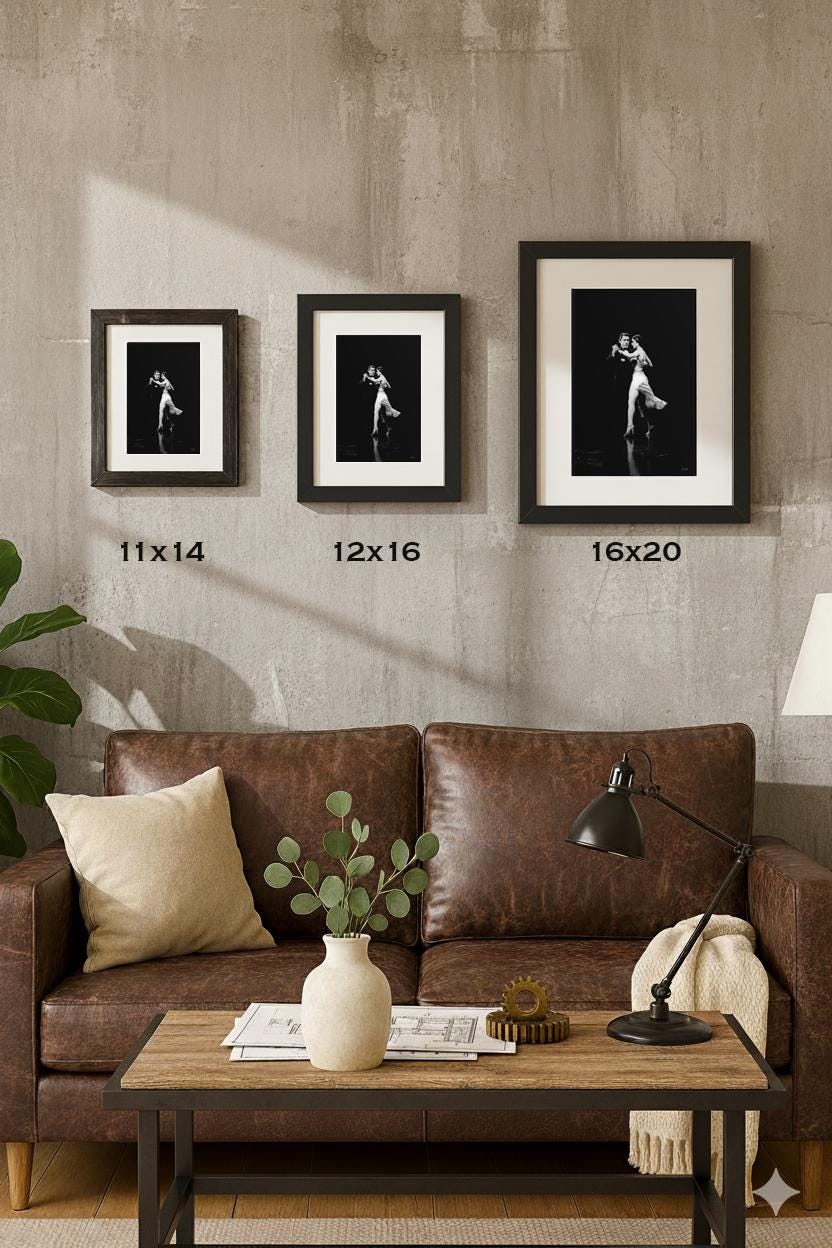 Tango Framed Print of Original Analog Film Photo | Fine Art Wall