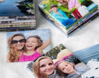 Custom Photo Magnets: 2x2" Family Keepsake, Personalized Fridge Decor