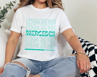 Mercedes-AMG F1 Racing T-Shirt , Formula One Merch, F1 Tshirt, Racing Apparel, Mercedes Racing Fan, F1 Clothing