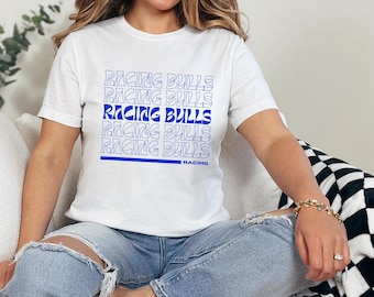 Racing Bulls F1 Racing Tshirt, Red Bull Racing, Formula 1, F1 Merch, Formula One Merch, F1 Shirt, Racing Top