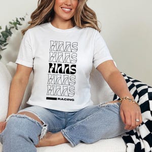 Haas F1 Racing T-shirt, Formula 1 Shirt, F1 Merch, Formula One Tee, Haas F1 Team, Racing Shirt