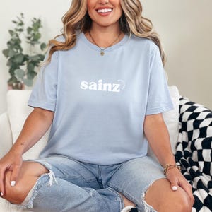 Carlos Sainz Williams F1 Racing T-shirt, Formula 1 Shirt, Williams Racing Shirt, Sainz Merch, Formula One Tee