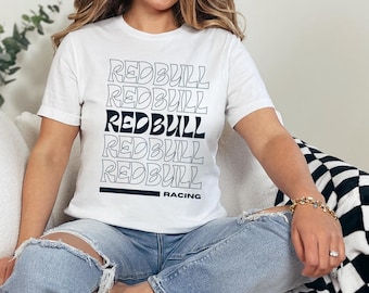 Red Bull Racing F1 T-shirt, Formula One Fan Shirt, F1 Merch, Racing T-shirt, F1 Tee, Red Bull F1 Gift
