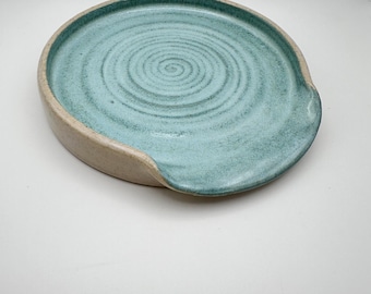 Smoky-hued Handmade Spoon Rest