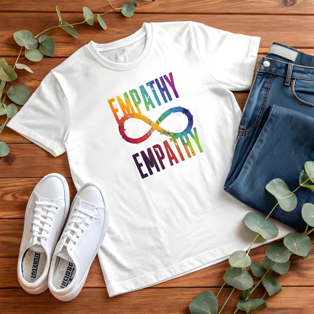 Empathy T-shirt Design | Digital Download | PNG Transparent, JPG White ...