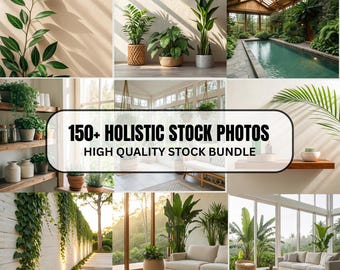 Green Leaves Stock Photo Bundle | Nature Images (Digital Download) | MRR PLR