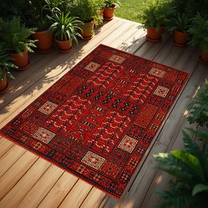 Outdoor Rug,Garden Rug,Doormat,Outdoor Washable Rugs,Mat for Outdoor,Area Rug,Garden Decor,Patio Carpet,Non Slip Rug,Practical Rug,Washable