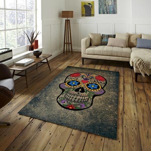 Skull Rug,Flowers Rug,Leaf Rug,Kitchen Rug,Living Room Rug,Bedroom Rug,Art Rug,Crazy Rug,Popular Rug,Gift Rug,Washable Rug,NonSlip Rug,Decor
